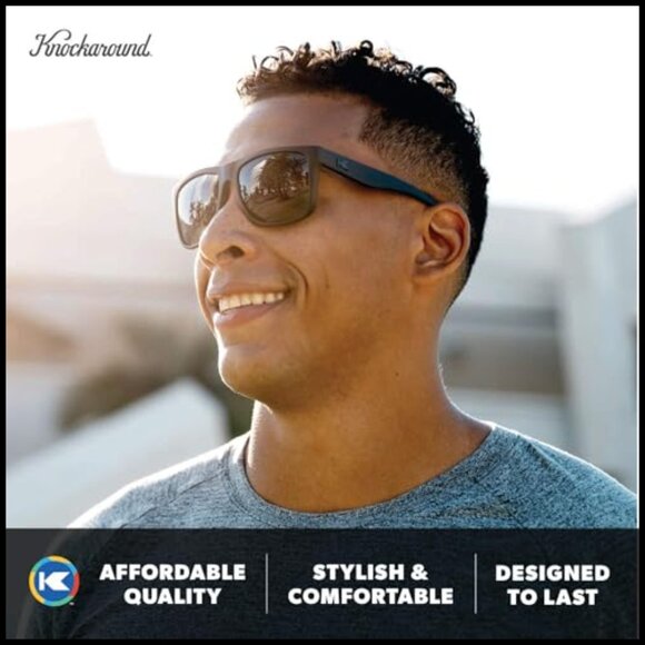 Polarized Running Sunglasses with Polycarbonate Frame and UV400 Protection